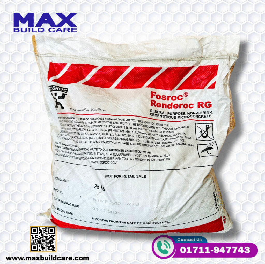 Fosroc® Renderoc RG - Max Build Care